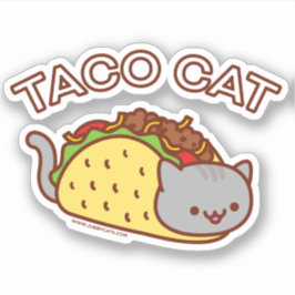 Etiqueta TACO CAT - "TACOCAT"