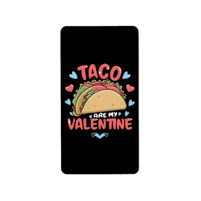 Etiqueta Taco-valente (Frente)