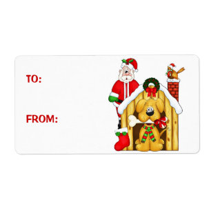 ETIQUETA TAG DO PRESENTE DO NATAL