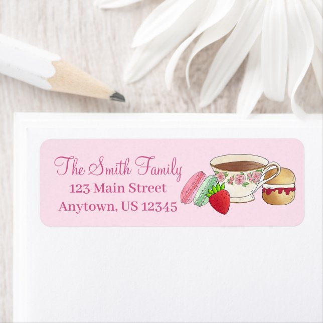 Etiqueta Tarde, Teacup Cream Scone Do Tea Party (Insitu)