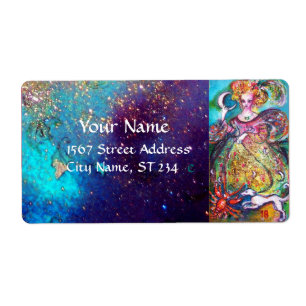 ETIQUETA TAROTS DAS SOMBRAS/SENHORA PERDIDAS AZUL DA LUA