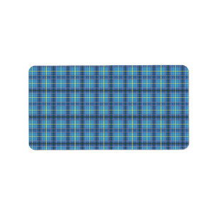 Etiqueta Tartan do estado de Texas
