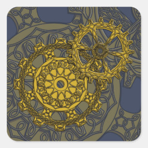 Etiqueta tecida do maquinismo de relojoaria