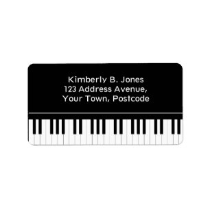 Etiqueta Teclado de piano