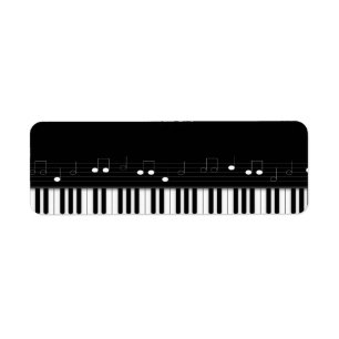 Etiqueta Teclado Piano