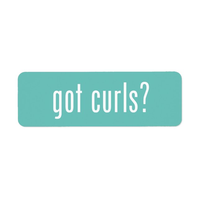 Etiqueta Tem o Curls? (Frente)
