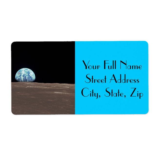 Etiqueta Terra da Lua (Frente)