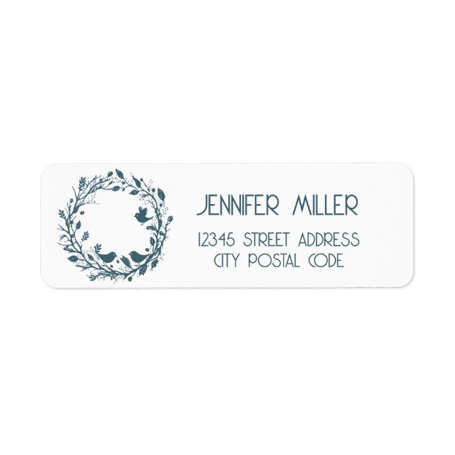 Etiqueta Terra do folclore escandinavo (Frente)