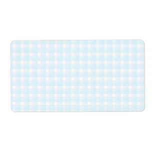 Etiqueta Teste padrão da verificação do guingão. Azul