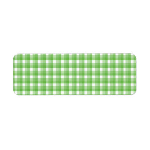Etiqueta Teste padrão da verificação do guingão. Verde