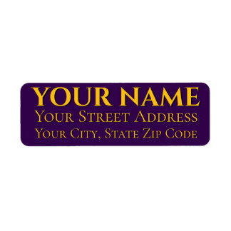 Etiqueta Texto Amarelo