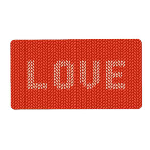 Etiqueta Texto de LOVE