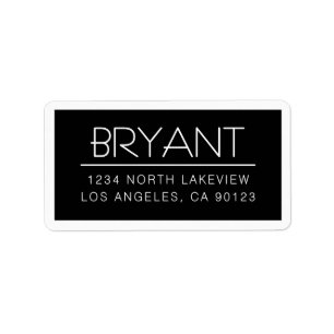 Etiqueta Texto personalizável com limite