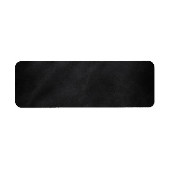 Etiqueta Textura de quadro negro retrô (Frente)
