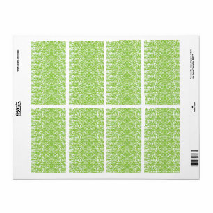 Etiqueta Textura Verde Lima Grunge