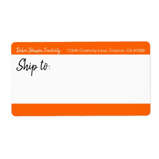 Etiqueta The Debra Professional Classic Modern Stripes (Frente)