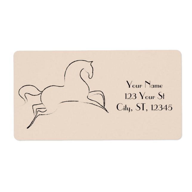 Etiqueta Thunder_Cove Cavalo Selvagem (Frente)