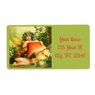 Etiqueta Thunder_Cove da fada do Cogumelo