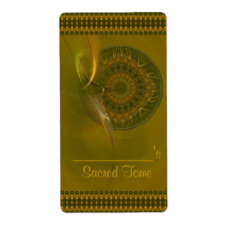 Etiqueta Tialtiu Harvest Deusa Abstrato Art