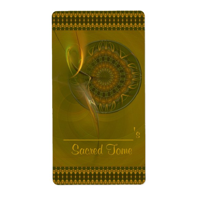 Etiqueta Tialtiu Harvest Deusa Abstrato Art (Frente)