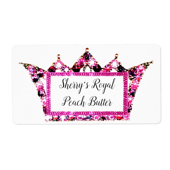 Etiqueta Tiara Household Labels (Frente)