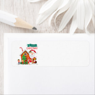 Etiqueta Timorinha do Papai Noel