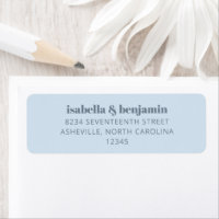 Tipografia Negrita Azul Geleira Casamento Moderno