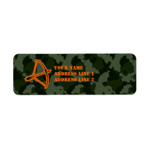 Etiqueta Tiro ao arco de Camo