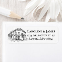 Toile de Mill City (Lowell, MA) Preto/Branco