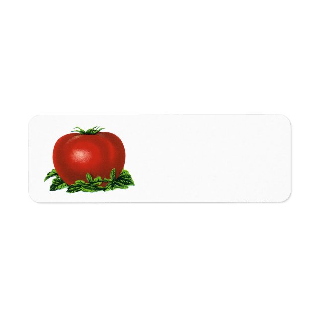 Etiqueta Tomate de madre, vegetais e Frutas (Frente)