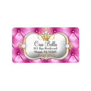 Etiqueta Topete cor-de-rosa de 311 Ciao Bella