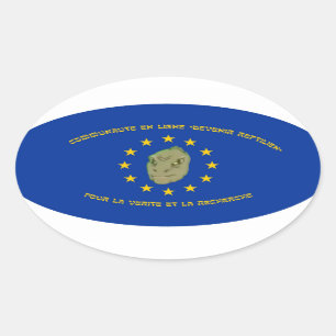 Etiqueta tornar-se Reptilien forma “balão "