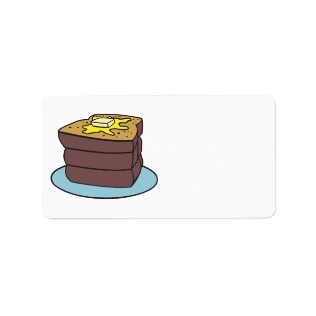 Etiqueta torrada francesa (Frente)