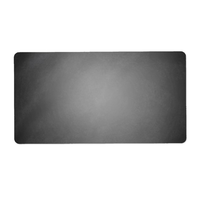 Etiqueta Trendy Chalkboard Vignette (Frente)