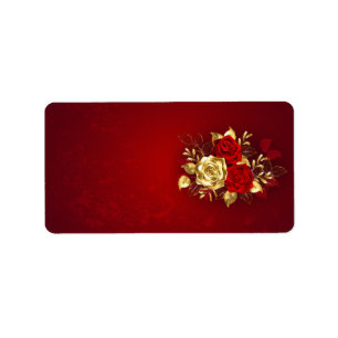 Etiqueta Três Rosas de joalharia