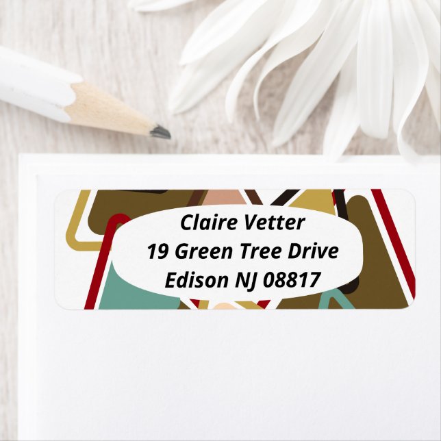 Etiqueta Triângulos Espicosos (Insitu)