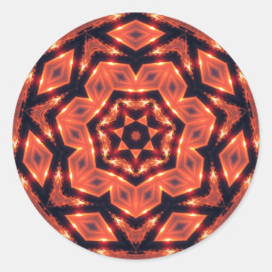 etiqueta tribal-geometriks