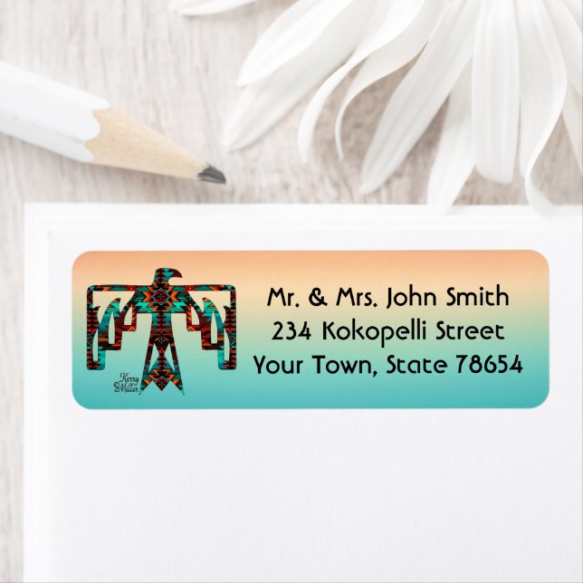 Etiqueta Tribal Thunderbird (Insitu)