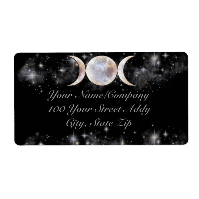 Etiqueta Triple Moon Moonstone (Frente)
