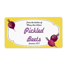 Etiqueta Tripulação de Beets