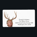 Etiqueta Trump Christmas: Senhor Presidente<br><div class="desc">Ele era o candidato oficial do GOP, mas alguns republicanos acharam que ele não era o candidato certo. Ele não ganhou o voto popular e, devido a algum sistema eleitoral ultrapassado, estamos presos a ele por 4 anos. E sua (3ª) esposa? Uma ex-modelo que costumava ter a sua própria carreira...</div>