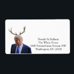 Etiqueta Trump Christmas: Senhor Presidente<br><div class="desc">Ele era o candidato oficial do GOP, mas alguns republicanos acharam que ele não era o candidato certo. Ele não ganhou o voto popular e, devido a algum sistema eleitoral ultrapassado, estamos presos a ele por 4 anos. E sua (3ª) esposa? Uma ex-modelo que costumava ter a sua própria carreira...</div>