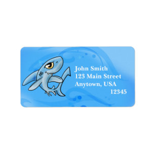 Etiqueta Tubarão Sorriso