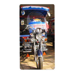 Etiqueta Tuk Novo Tuk marca ... Udon Thani, Isaan, Tailândi