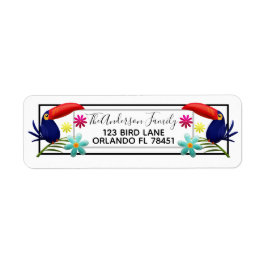 Etiqueta Tuscões e Flores