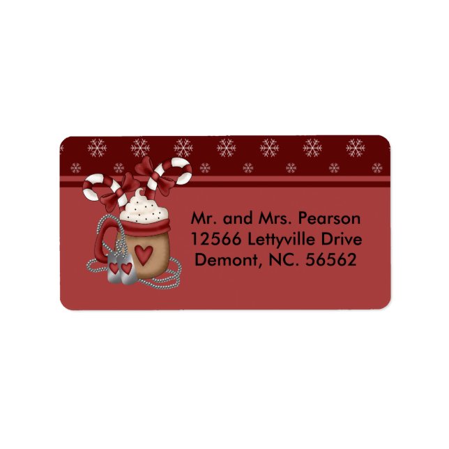 Etiqueta Um Natal Militar (Frente)