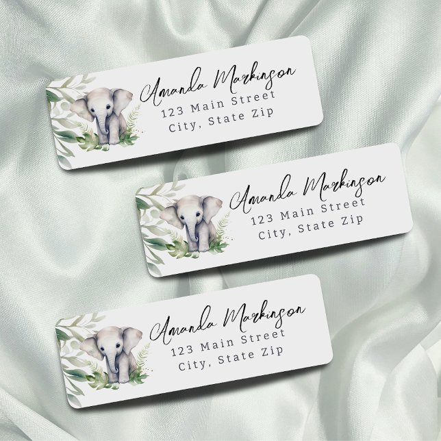 Etiqueta Um Pouco Selvagem Para O Bebê Safari (Criador carregado)