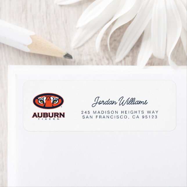 Etiqueta Universidade Auburn | Auburn Tigers (Insitu)