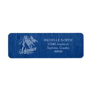 Etiqueta Up for Adventure Mounains White ID358