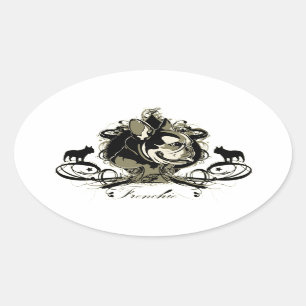 Etiqueta urbana da raça do cão do buldogue franc